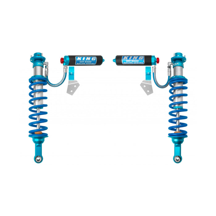 King Shocks 2021 Ford Bronco Rear 2.5 Dia Remote Reservoir Shock w/Adjusters (Pair) - Underland Offroad