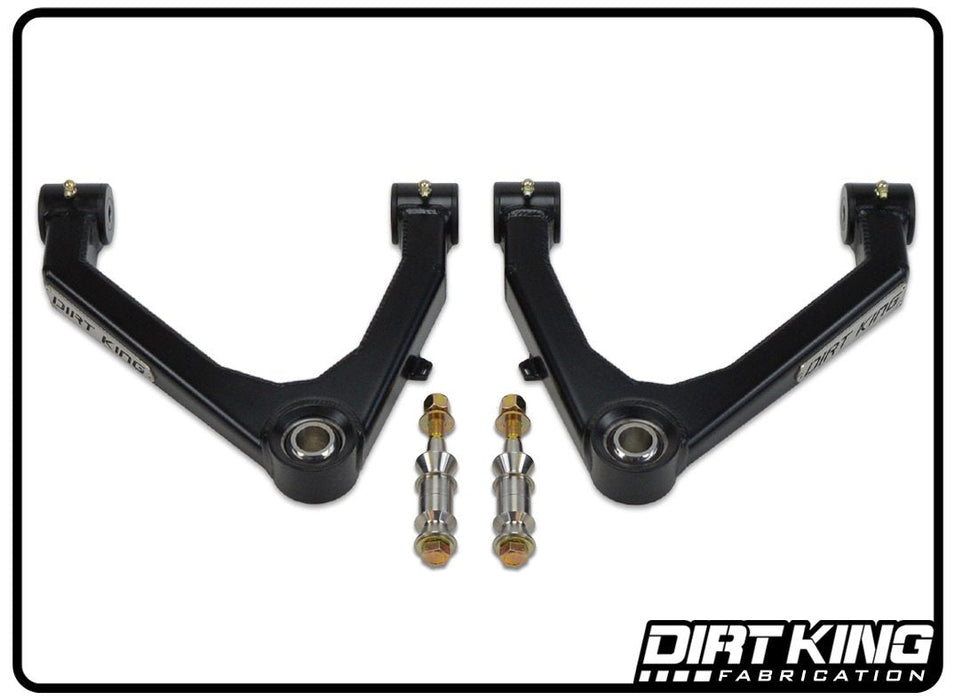 Dirt King Boxed Upper Control Arms | Uniball | 07-18 Silverado/Sierra 1500 - Underland Offroad