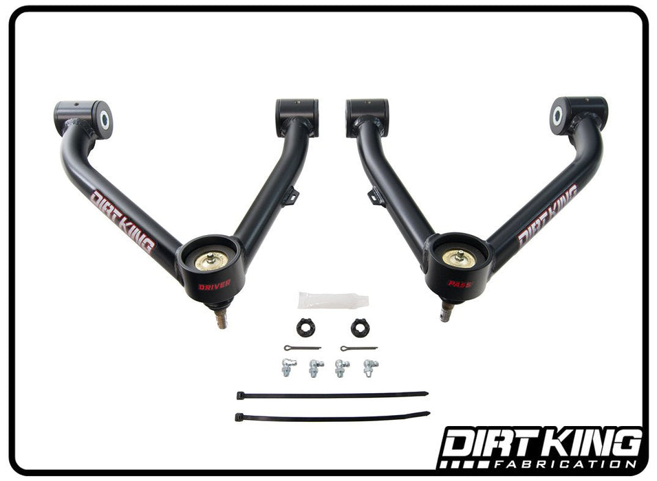 Dirt King Ball Joint Upper Control Arms | 07-18 Silverado/Sierra 1500 - Underland Offroad