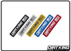 Dirt King Upper Arm Machined Logo Plates - Underland Offroad